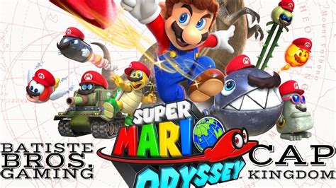 Super Mario Odyssey Cap Kingdom Youtube