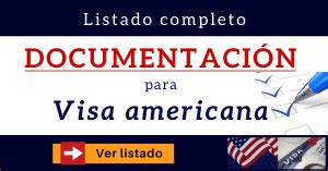 Documentaci N Para Tramitar Visa Americana