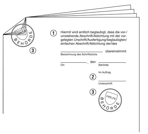 Beglaubigungen Vor Der Bewerbung Immatrikulation Bewerbung