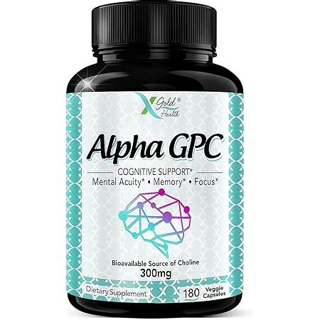 Amazon BulkSupplements Alpha GPC Powder L Alpha