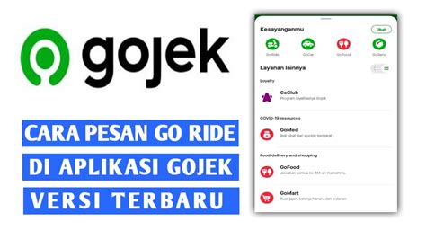 Cara Mudah Pesan Gojek Goride Di Aplikasi Gojek Versi Terbaru