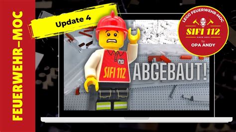 Update Mein Lego Feuerwehr Moc Abgebaut Umgebaut Aufgebaut