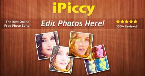 Free Photo Editing Software | Online Photo Montage | iPiccy