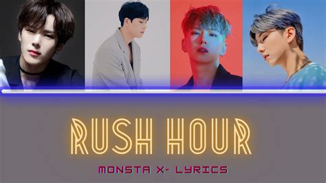 MONSTA X 몬스타엑스 Rush Hour Lyrics Song Official YouTube