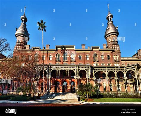 University Of Tampatampa Florida Usa Stock Photo Alamy