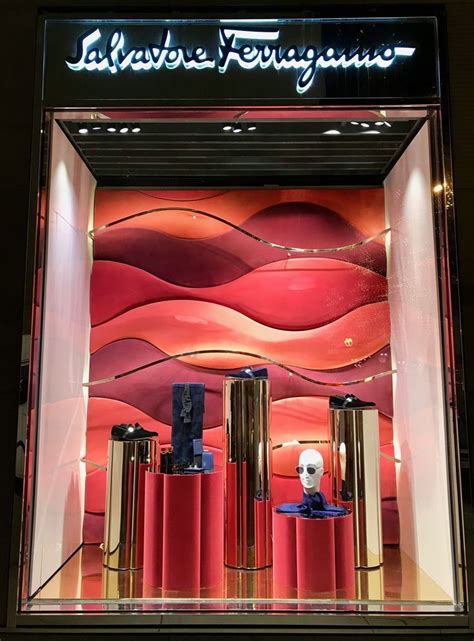 Salvatore Ferragamo Chicago Holiday Window 2017 Chicago Holiday