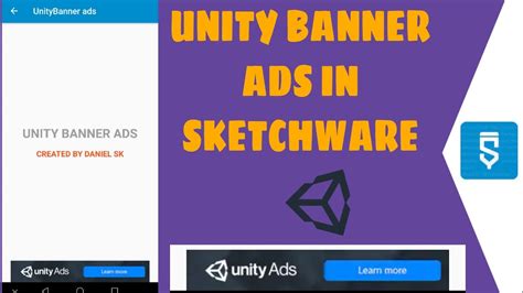 Unity Banner Ads In Sketchware Youtube