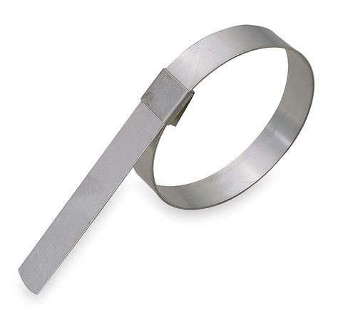 BAND-IT 201 Stainless Steel Band Clamp, PK of 10 - 2LPG4|GRP12S - Grainger