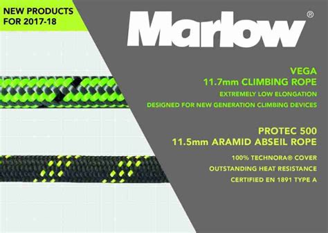 Marlow Launches NEW Commercial Products 2017 - Marlow Ropes Inc