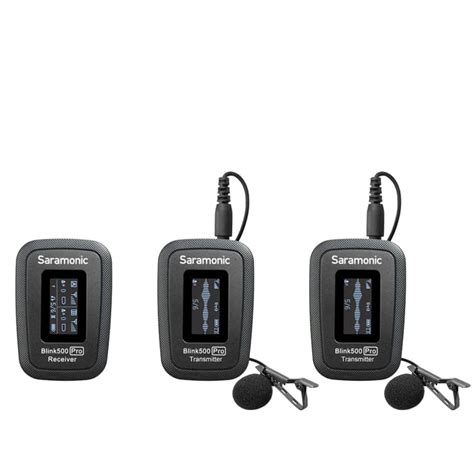SARAMONIC Blink500 Pro B2 ไมโครโฟนไร้สาย ติดกล้อง/สมาร์ทโฟน