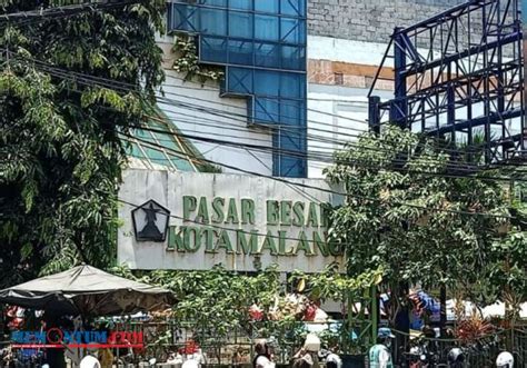 Pasar Besar Malang Disiapkan Anggaran Rp Miliar Untuk Perawatan