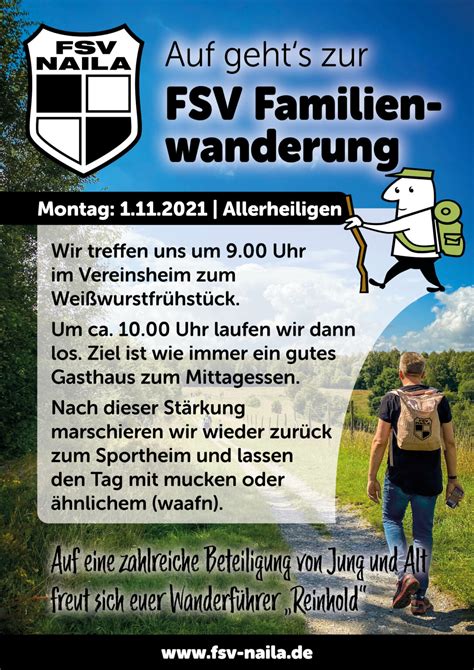 FSV Familientage Und FSV Wanderung FSV NAILA