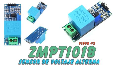 Zmpt B Sensor De Tension Alterna Pruebas Y Codigo Para El Arduino