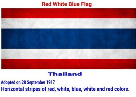 Red White Blue Flag Countries Symbolize Meaning And Fact Soccergist