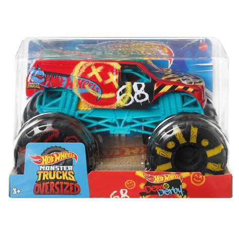 Hot Wheels Monster Trucks Scale Mix Vehicle Case Of