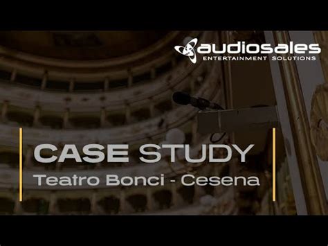 Case Study Le Soluzioni Hearing Loop Contacta Al Teatro Bonci Youtube