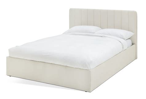 Habitat Pandora Double Ottoman Bed Frame Cream 3299825 Argos