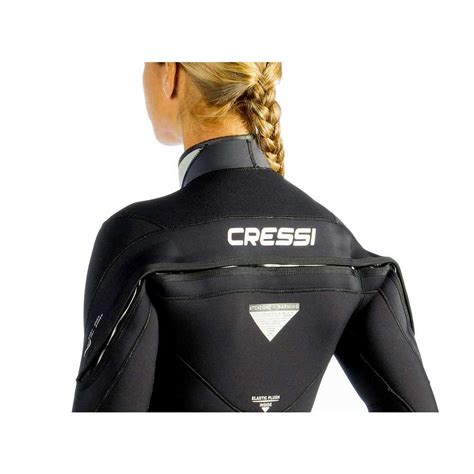 Cressi Ice 7 Mm Semydry Suit Black Diveinn