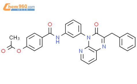 176031 23 5 Benzamide 4 Acetyloxy N 3 3 Oxo 2 Phenylmethyl Pyrido