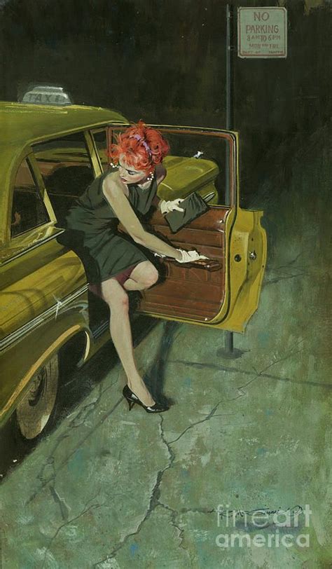 Robert Mcginnis Painting Too Hot To Handle By Robert McGinnis Pulp Fiction Art Robert