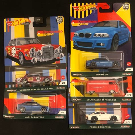 超商2日內出貨 EXP 20240501 風火輪 Hot Wheels 膠胎 精裝 Deutschland 歐洲車款 蝦皮購物