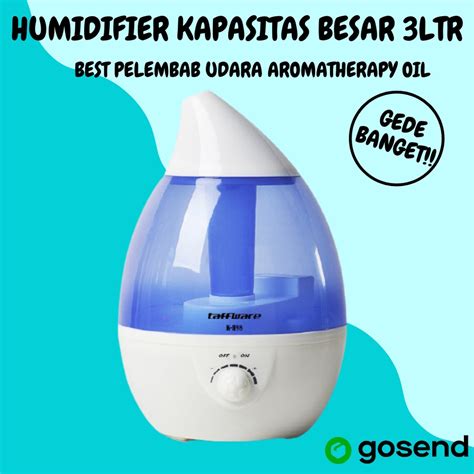 Jual Air Humidifier Aromatherapy Oil Diffuser Pelembab Udara Kapasitas