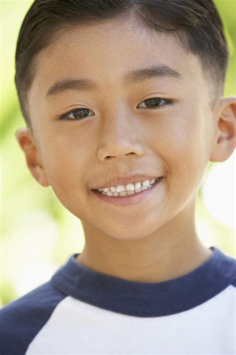 Portrait of Boy Smiling stock image. Image of looking - 7941167