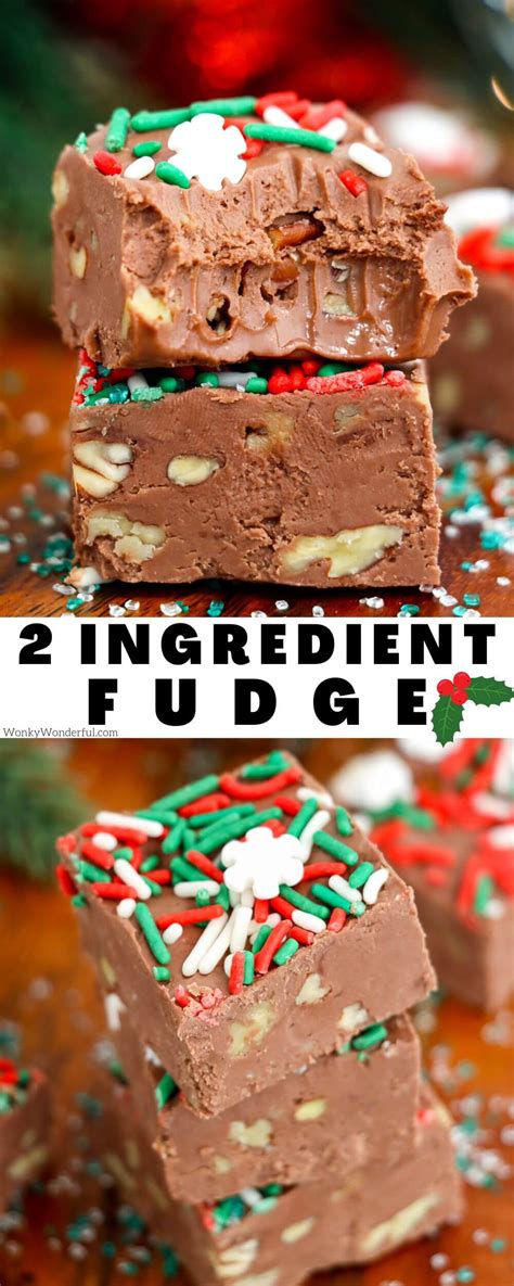 MICROWAVE CHOCOLATE FUDGE RECIPE + WonkyWonderful