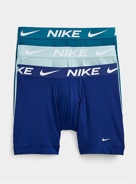 Dri Fit Essential Micro Solid And Logo Boxer Briefs 3 Pack Nike