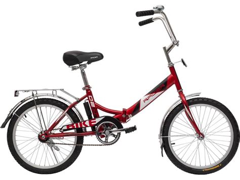 Велосипед складной 20" RACER 20-1-30 (рама 15" красный)