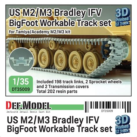 Bradley Roadwheels And Big Foot Tracks From Def Armorama