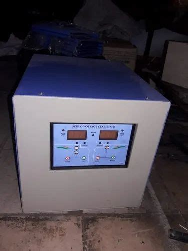 Automatic Steel Digital Micro Controls Servo Voltage Stabilizer