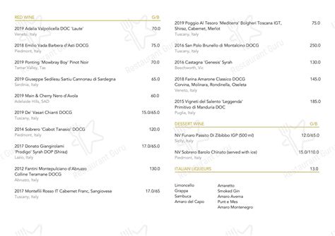 Menu at A Chef Secrets restaurant, Berowra Waters