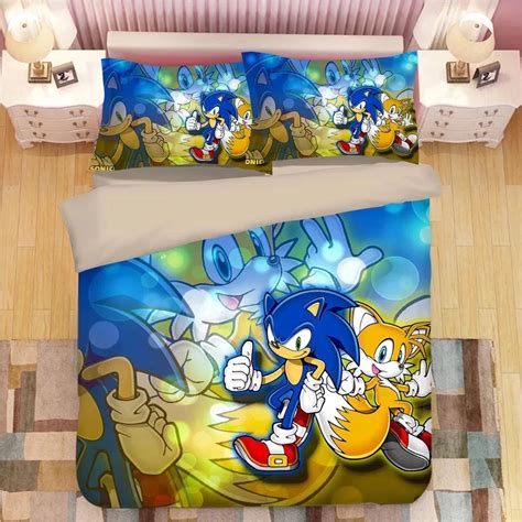 Housse De Couette Sonic Le H Risson Parure De Lit Ensemble De Lite