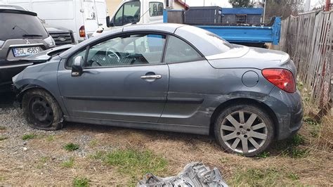 Peugeot Cc Cabrio Automat Benzyna Km Zapala I Je Dzi Rzesz W