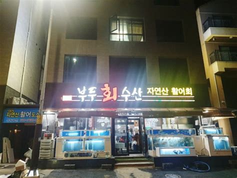 제주 서귀포 도민맛집 부채새우회가 맛있는 부두회 수산 네이버 블로그