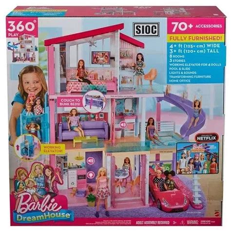 Barbie Mega Casa Dos Sonhos Gnh Pirlimpimpim Brinquedos