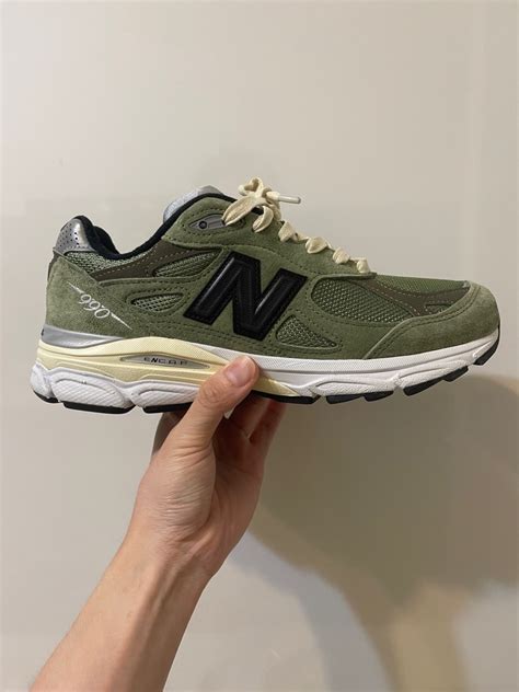 New Balance Jjjjound V Olive Green Men S Fashion Footwear