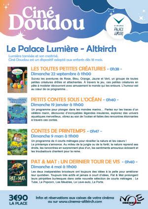 Cine Doudou Les Toutes Petites Creatures Cinema Projection A Altkirch