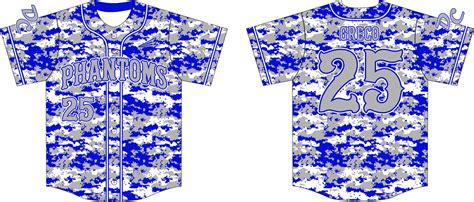 Delaware College Phantoms Custom Baseball Jerseys