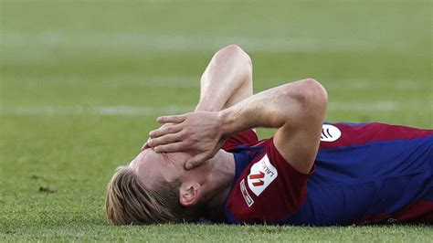 El Barcelona Prende Las Alarmas Con Un Frankie De Jong Lesionado