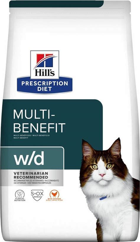 Hills W D Multi Benefit Prescription Diet Kattemad • Pris