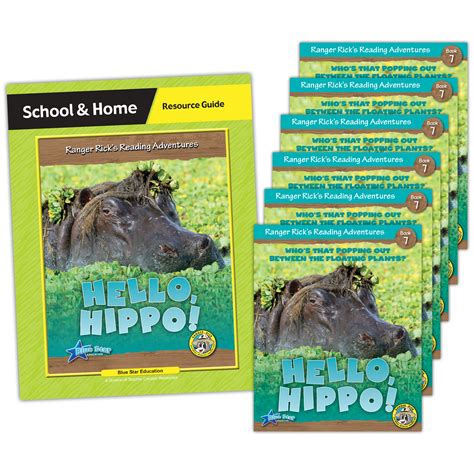 Ranger Rick's Reading Adventures: Hello Hippo!- Level M Book Room