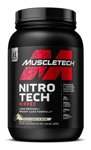 Nitro Tech Ripped Libras Vainilla Muscletech