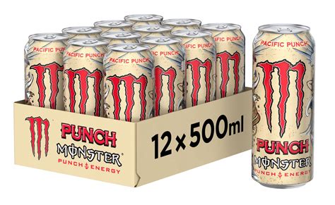 Monster Pacific Punch Napój energetyczny 500ml x12 (5060751211419 ...