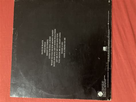 LP AC/DC -Back in Black - Kupindo.com (74147085)