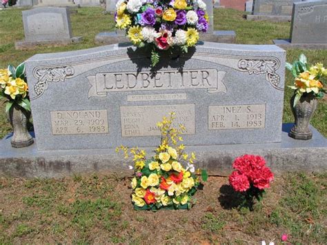 Dexter Noland Ledbetter M Morial Find A Grave