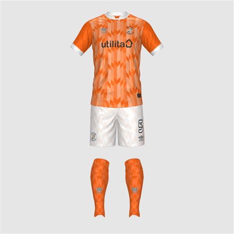 Luton Town Home Shirt Concept Fifa 23 Kit Creator Showcase