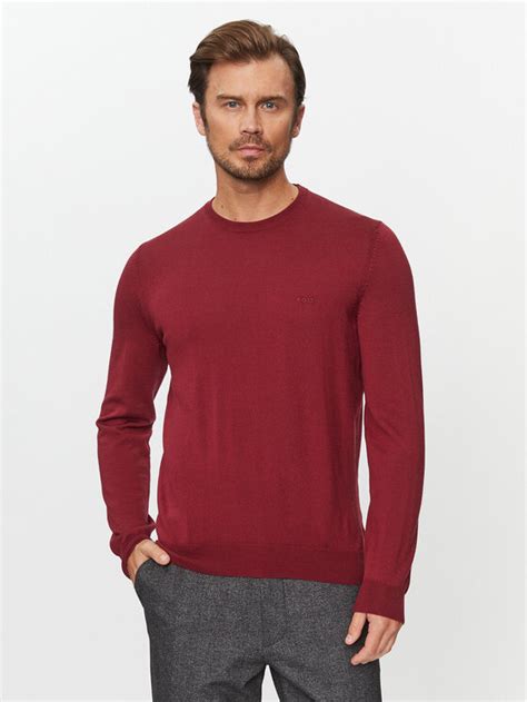 Boss Pullover Botto L 50476364 Rot Regular Fit Modivo At