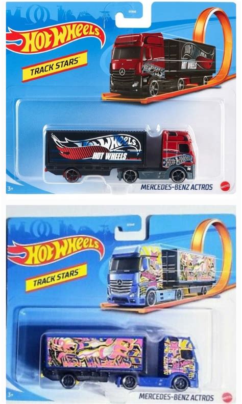 Hot Wheels Mercedes Benz Actros Hobbies Toys Toys Games On Carousell